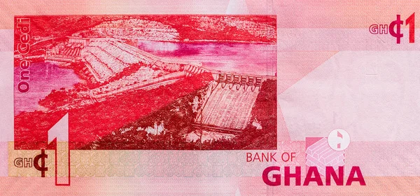 Colección mundial de dinero. Fragmentos de dinero de Ghana — Foto de Stock