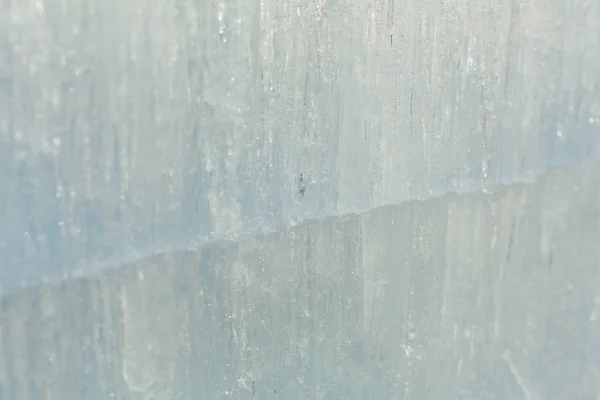 Lód Cegły Pęcherzyków Powietrza Wewnątrz Streszczenie Ice Crystal Tekstury Lód — Zdjęcie stockowe
