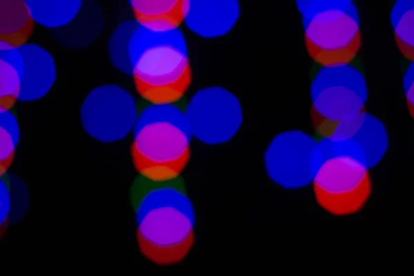夜の時間でカラフルな抽象 Blured — ストック写真