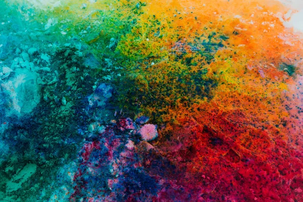 Фон барвистого порошку Голі на снігу — стокове фото