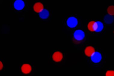 Renkli soyut mevsimlik bokeh gece ışıklar