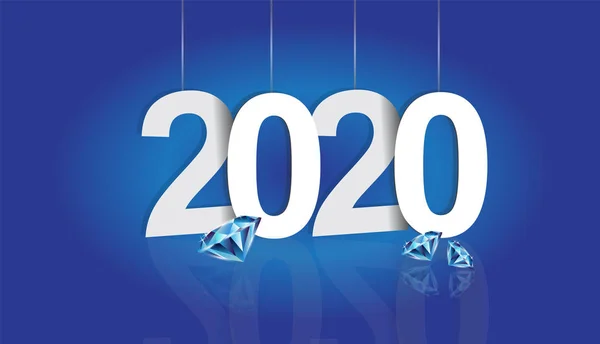 2020 arka plan — Stok Vektör
