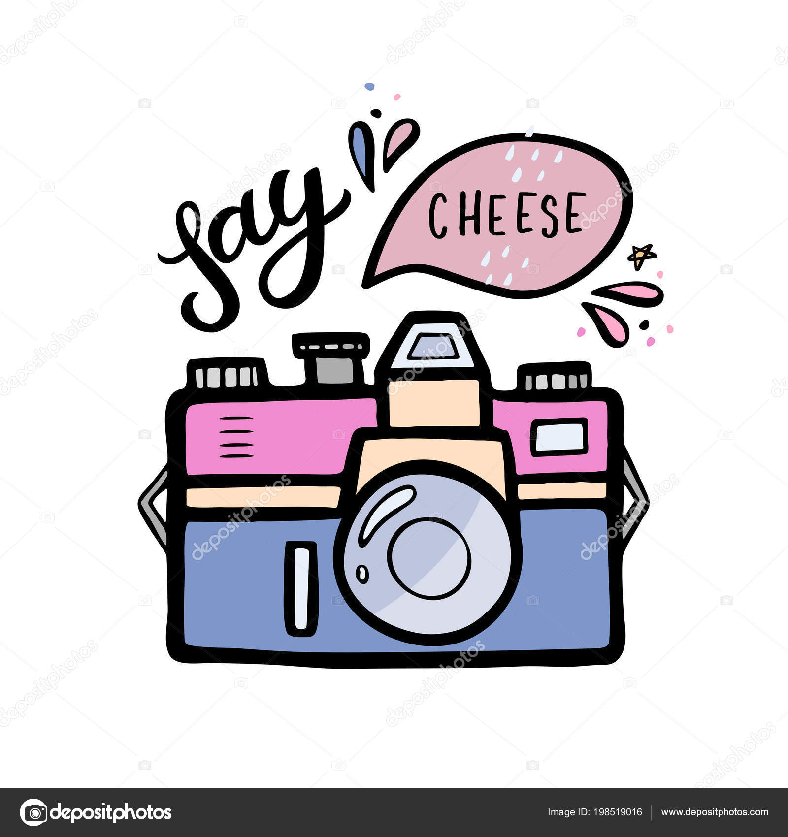 Vector illustration of a retro photo camera. Vintage photo camera icon  isolated on white Stock Vector by ©veronika_rumko 198519016, image size:1600x1700