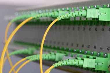 Optik dağıtım çerçeve gigabit pasif Ftth ağları optik, optik kablo ile