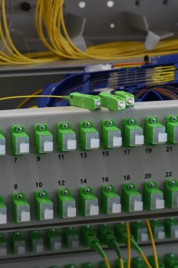 Optik dağıtım çerçeve gigabit pasif Ftth ağları optik, optik kablo ile