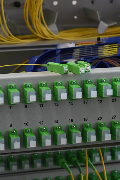 Optical distribution frame with optic cables at gigabit passive optical of FTTH networks