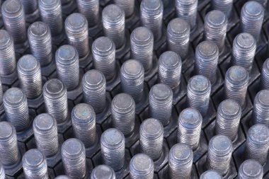 Civatalar, bağlantı elemanları Mühendislik Sanayi, seçici odak