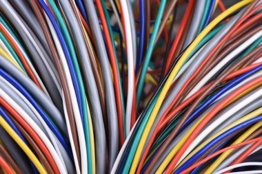 Elektrik kablo closeup