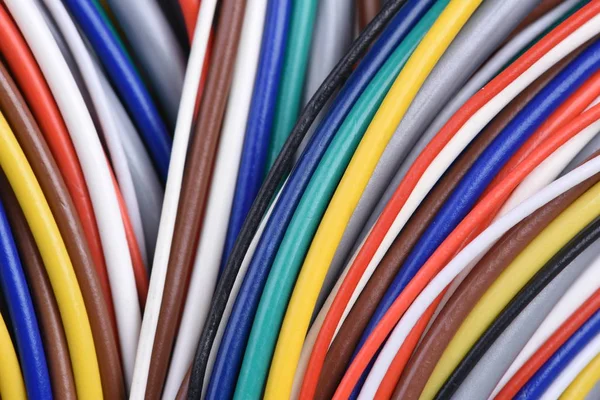 Renkli telekomünikasyon kablo ve tel portre
