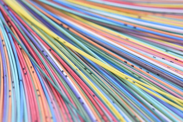 Colored cables of IT networks