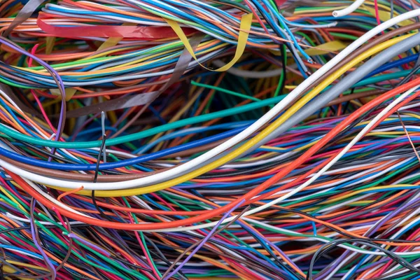 Colored electrical wire and cable