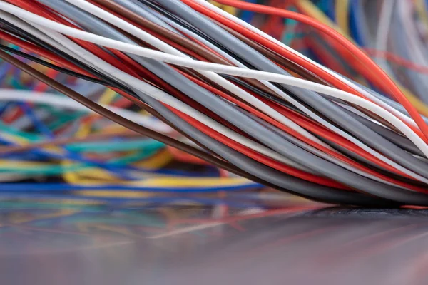 Cable and wire in computer network systems