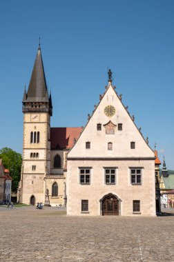Bardejov Slovakya şehir meydanı