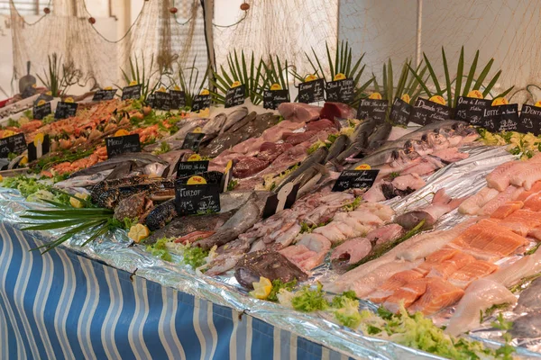 Рыбный Рынок Экс Провансе Франция — стоковое фото