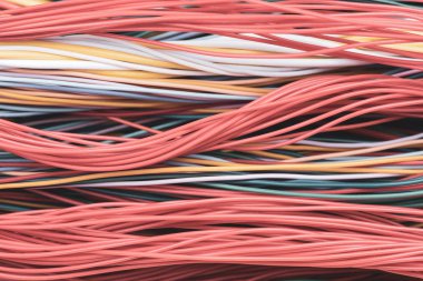 Telekomünikasyon ağı çözümü, renkli elektrik kablosu