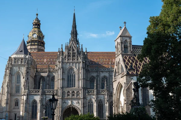 Cathedral Elizabeth Kosice Slovakia — Stock Photo, Image