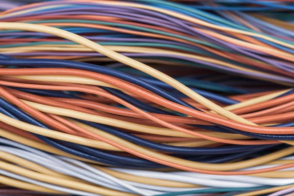電気通信ケーブル及び配線の閉鎖 — ストック写真