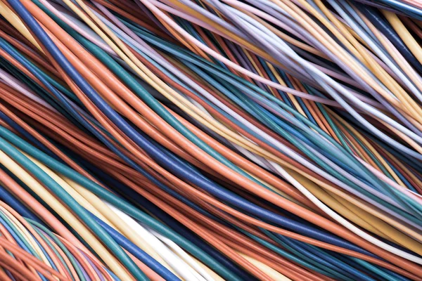 Electrical Network Cable Technology Background — ストック写真