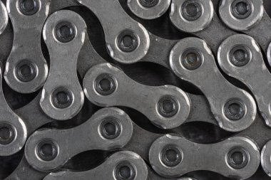 Yol Bisikleti Tekerlekli Zincirinin Yakın Çekimi