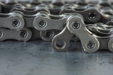 Yol Bisiklet Zinciri Servis Atölyesi Masasında