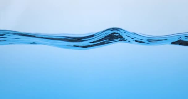 Water Oppervlak Spatten Slow Motion — Stockvideo