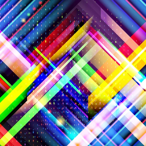 Technologie Fond Abstrait Coloré Technologie Numérique Conc — Image vectorielle
