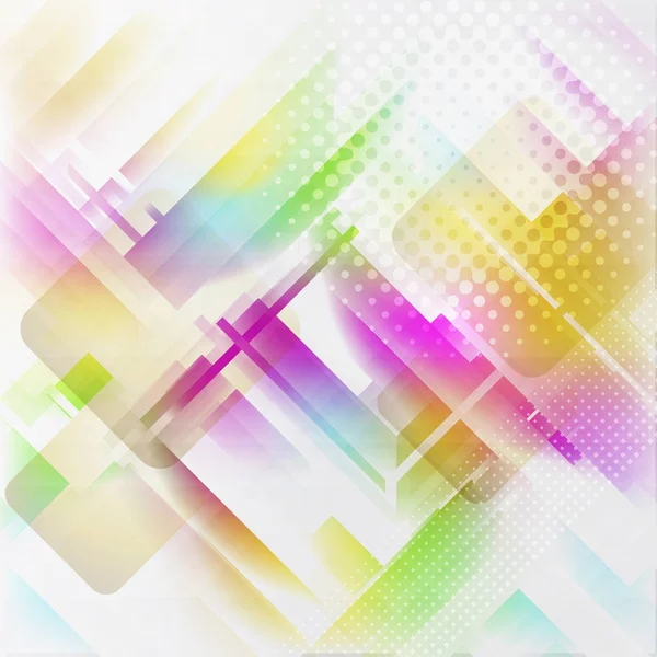 Futuristische Multicolor Huisstijl Abstracte Geometrische Vector Achtergrond Met Kleurrijke Lijnen — Stockvector