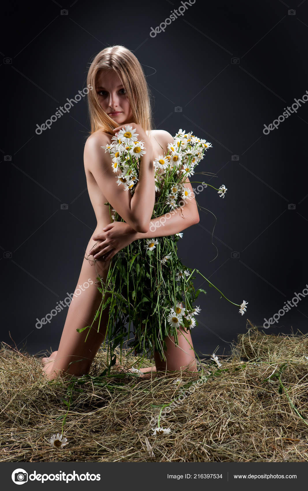 All not Young nude in hay Mine Young nude in hay