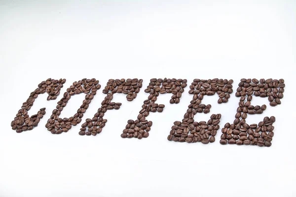 Koffie brieven — Stockfoto