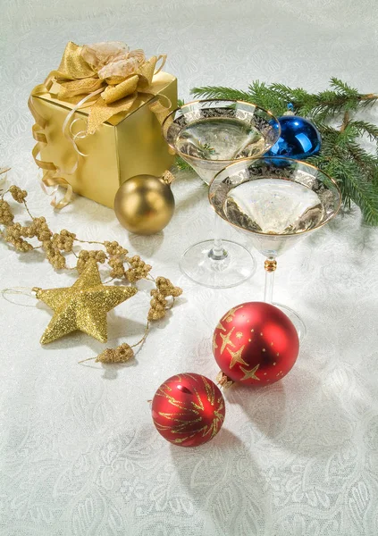 New Year Still Life — Stock Photo, Image