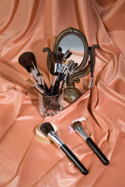 Make-up borstels — Stockfoto