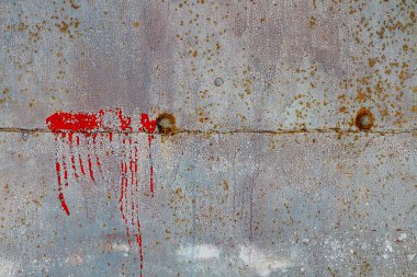 Çok renkli paslı metal doku arka plan