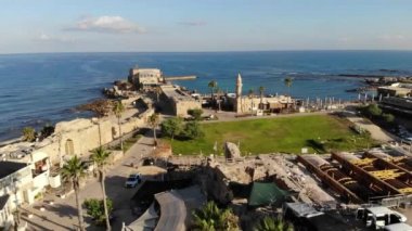 eski eserler arkeolojik park Caesaria'da