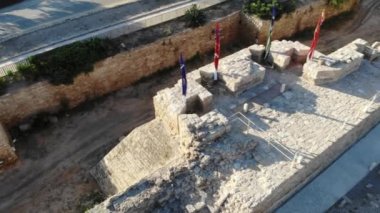 eski eserler arkeolojik park Caesaria'da