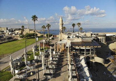 eski eserler arkeolojik park Caesaria'da