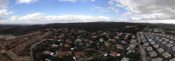 Settlement Riham Israele Vista Dall Alto Sul Cantiere Edilizio — Foto Stock