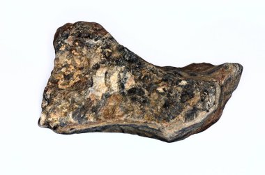 vadi, Arava güneyinde yer Tymna - depresyon, taştan İsrail beyaz bir arka plan üzerinde çöl.