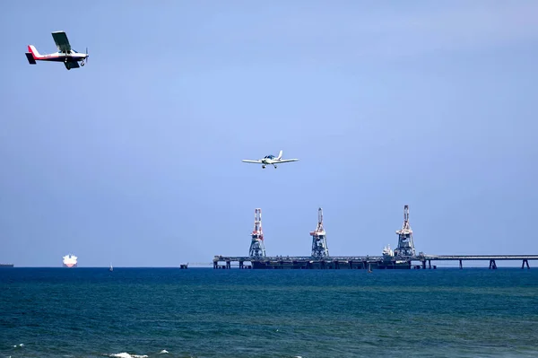 小型単発機 — ストック写真