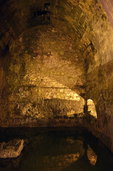 Gerusalemme I tunnel del Muro Occidentale — Foto Stock