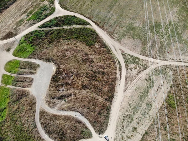 Zeror Hill Tel Arkeologisk Kulle Cirka Fyra Kilometer Öster Hadera — Stockfoto