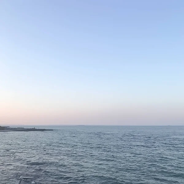 Ciel Coloré Mer Calme Crépuscule — Photo