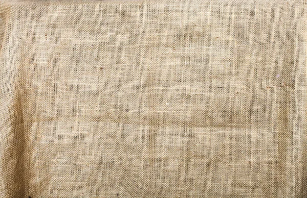 Texture Vieux Tissu Toile Jute — Photo