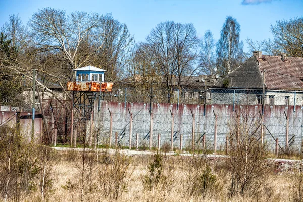 Opuszczone Więzienie Czasu Sowieckiego Kamieniołomie Rummu Estonia — Zdjęcie stockowe