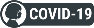 Tıbbi yüz maskesi takan bir kadın var.
