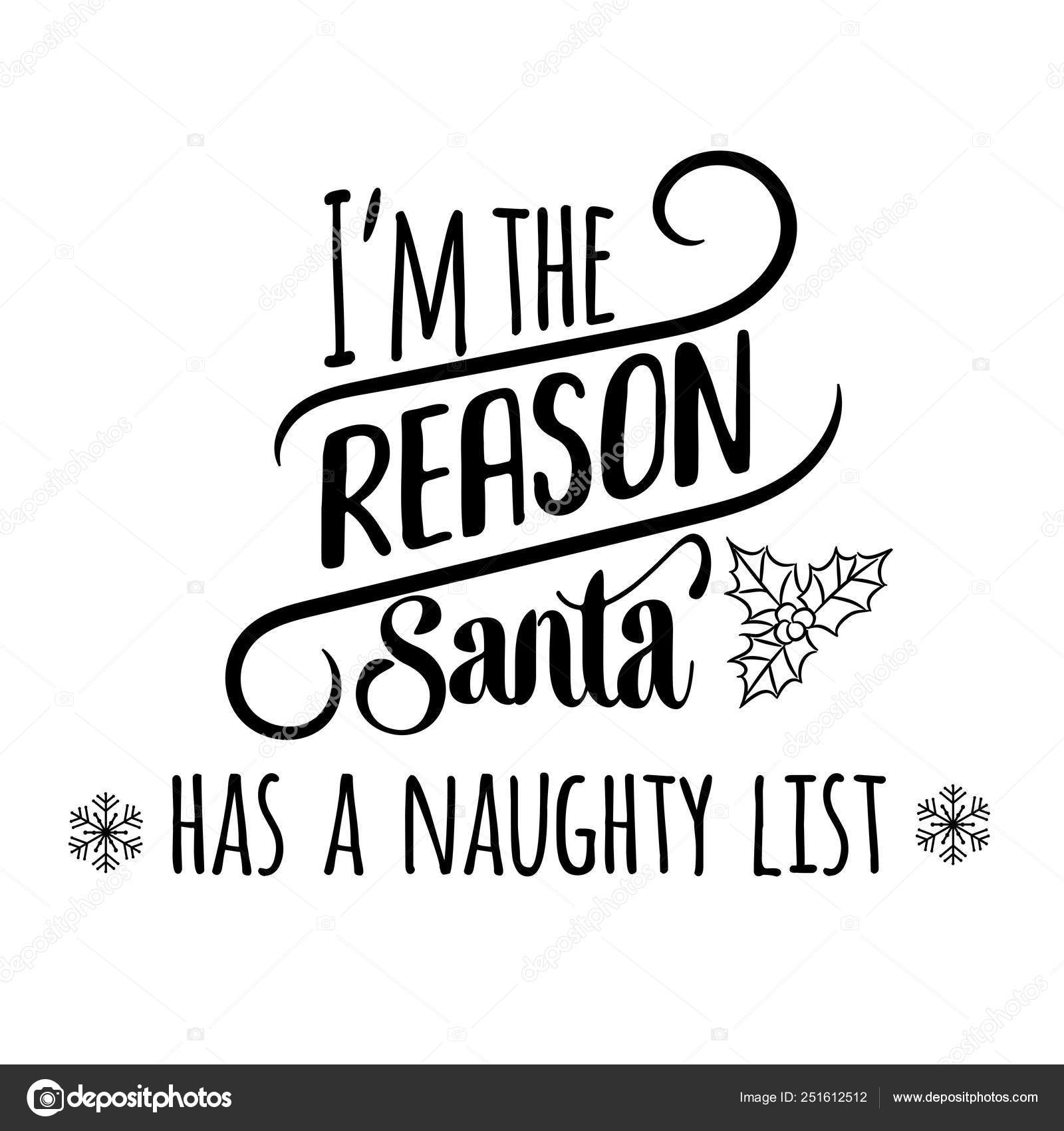 Funny Christmas quote Stock Vector by ©ClaudiaBalasoiu 251612512
