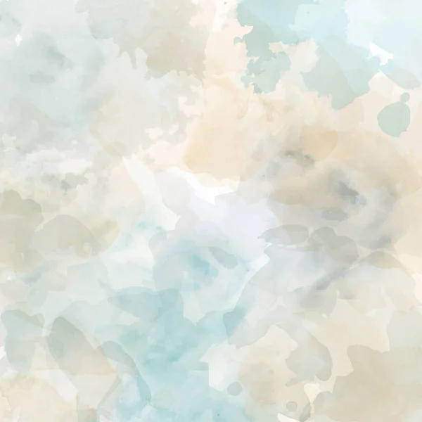 Aquarell Pastell Hintergrund Vektor — Stockvektor