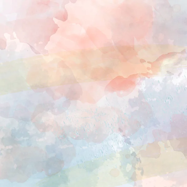 Aquarell Pastell Hintergrund Vektor — Stockvektor