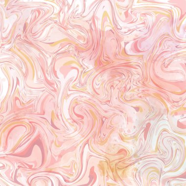 Soyut sıvı pembe mermer efekt arka planı. Vektör biçimi