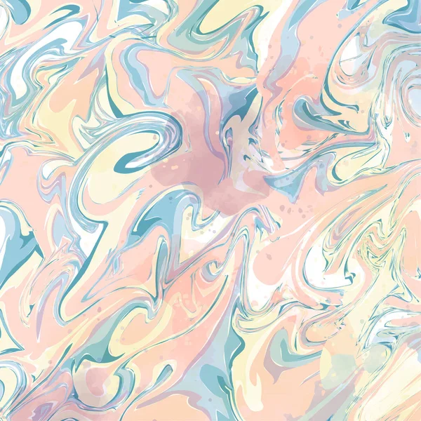Abstrakte Bunte Marmorfarbe Hintergrund Vektorformat — Stockvektor