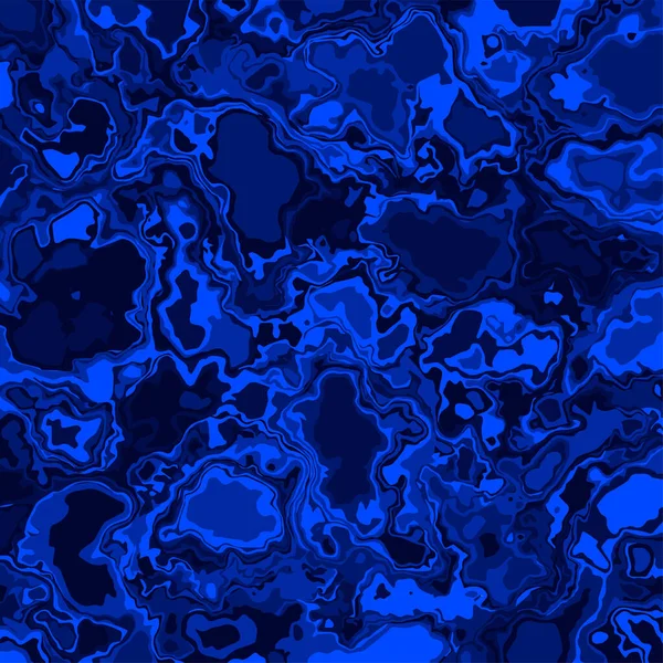 Fondo Textura Efecto Mármol Abstracto Azul Creativo Vector — Vector de stock